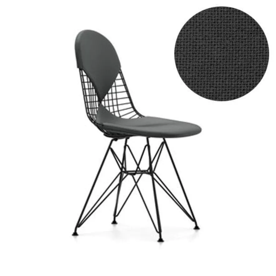 Vitra Eames Wire Chair DKR-2 Stoel Gepoedercoat Onderstel, Hopsak 05 1 Vitra Eames Wire Chair DKR-2 Stoel Gepoedercoat Onderstel, Hopsak 05