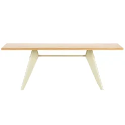Vitra EM Table Tafel 200x90 Massief Eiken, Ecru