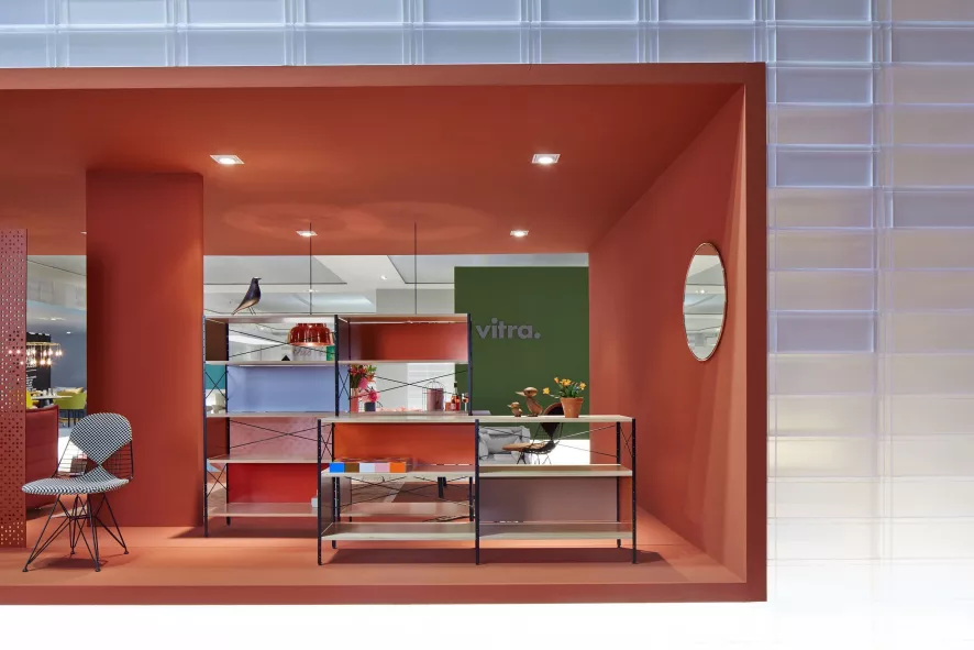 Vitra Eames Storage Unit 4 HE Boekenkast 2 Vitra Eames Storage Unit 4 HE Boekenkast - Afbeelding 2