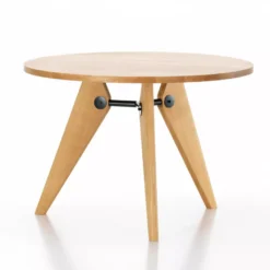 Vitra Gueridon Tafel 105 Massief Eiken, Geolied