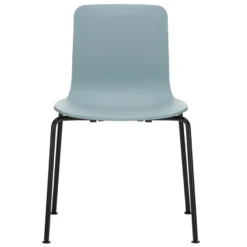 Vitra HAL RE Stoel Basic Dark Onderstel Ice Grey