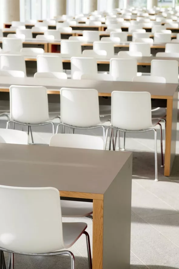 Vitra Hal Stackable Stoel Wit 4 Vitra Hal Stackable Stoel Wit - Afbeelding 4