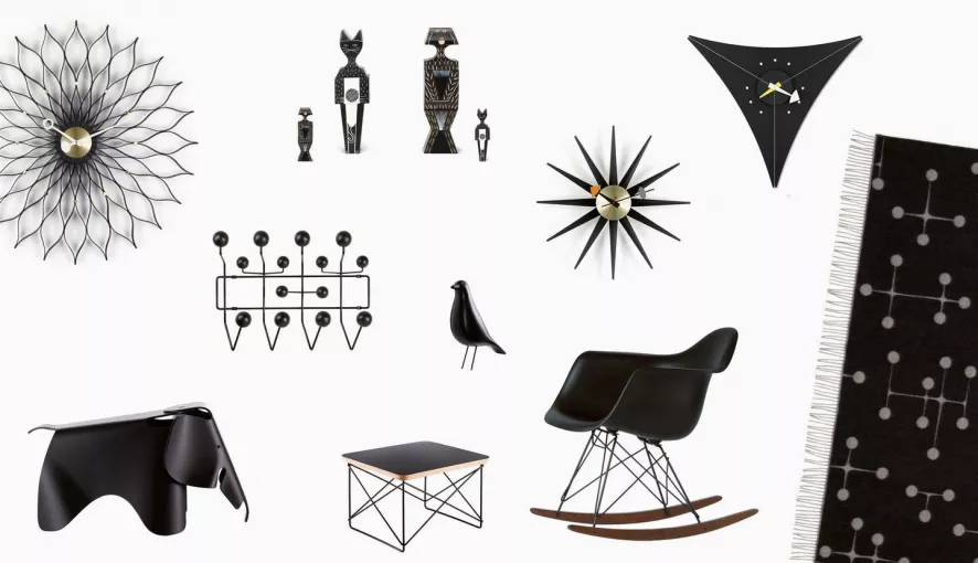 Vitra Hang It All Kapstok Black Collection Zwart 4 Vitra Hang It All Kapstok Black Collection Zwart - Afbeelding 4