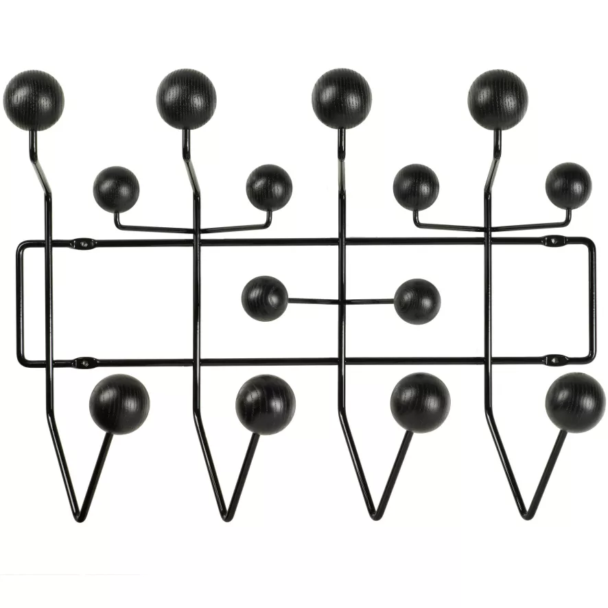Vitra Hang It All Kapstok Black Collection Zwart 2 Vitra Hang It All Kapstok Black Collection Zwart - Afbeelding 2