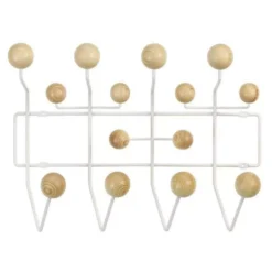 Vitra Hang It All Kapstok Wit Dennenhout