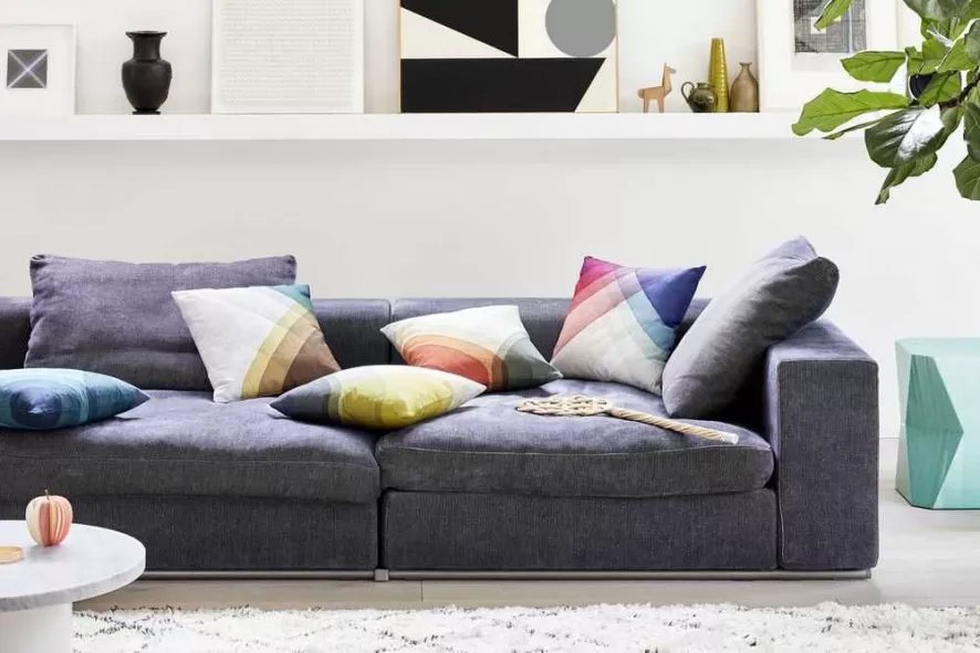 Vitra Herringbone Pillow Kussen Rood 2 Vitra Herringbone Pillow Kussen Rood - Afbeelding 2