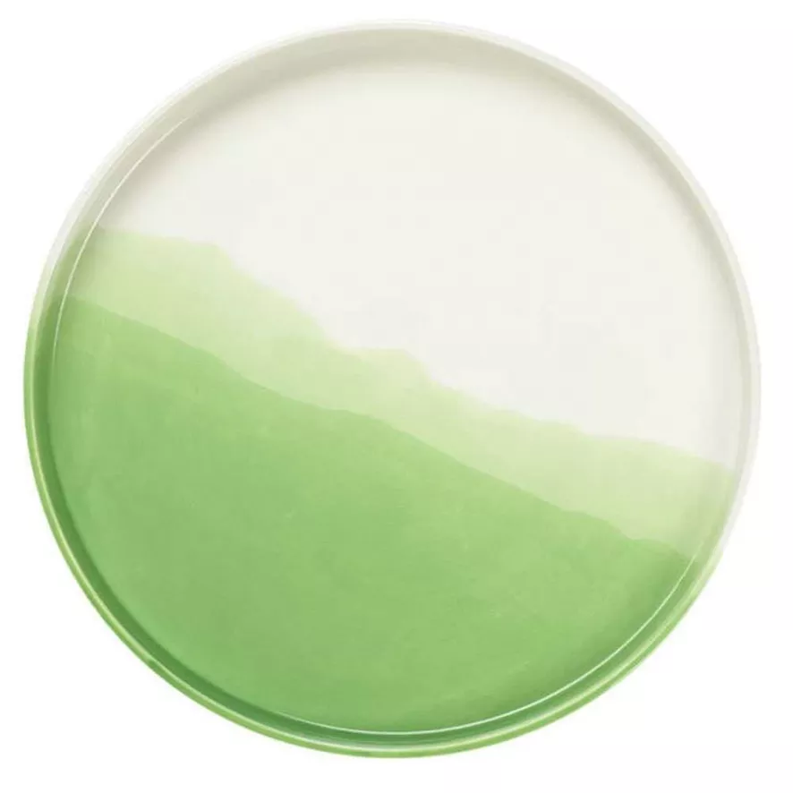 Vitra Herringbone Vessels Tray Bord Ø35.5 Groen 1 Vitra Herringbone Vessels Tray Bord Ø35.5 Groen