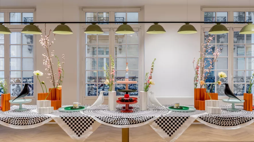 Vitra Trays Dienblad Ø40 Set Van 3 Rood 9 Vitra Trays Dienblad Ø40 Set Van 3 Rood - Afbeelding 9