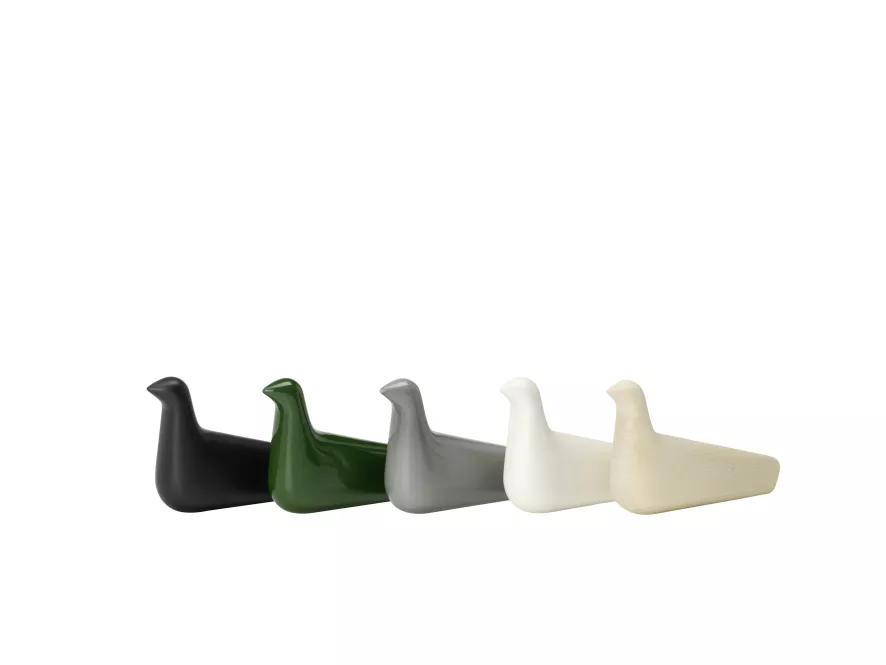 Vitra L'oiseau Keramiek Collectors Item Klimop Glanzend 2 Vitra L'oiseau Keramiek Collectors Item Klimop Glanzend - Afbeelding 2