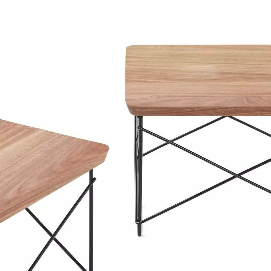 Vitra LTR Wood Salontafel 39x34 Black Amerikaans Noten 8 Vitra LTR Wood Salontafel 39x34 Black Amerikaans Noten - Afbeelding 8