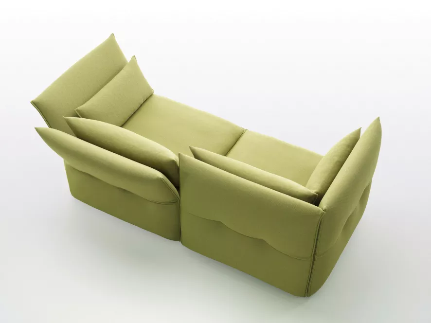 Vitra Mariposa 2,5-zits Bank Credo Zand/avocado 17 Vitra Mariposa 2,5-zits Bank Credo Zand/avocado - Afbeelding 17