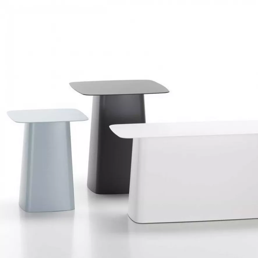 Vitra Metal Side Table Bijzettafel Outdoor Groot Dimgrey 2 Vitra Metal Side Table Bijzettafel Outdoor Groot Dimgrey - Afbeelding 2