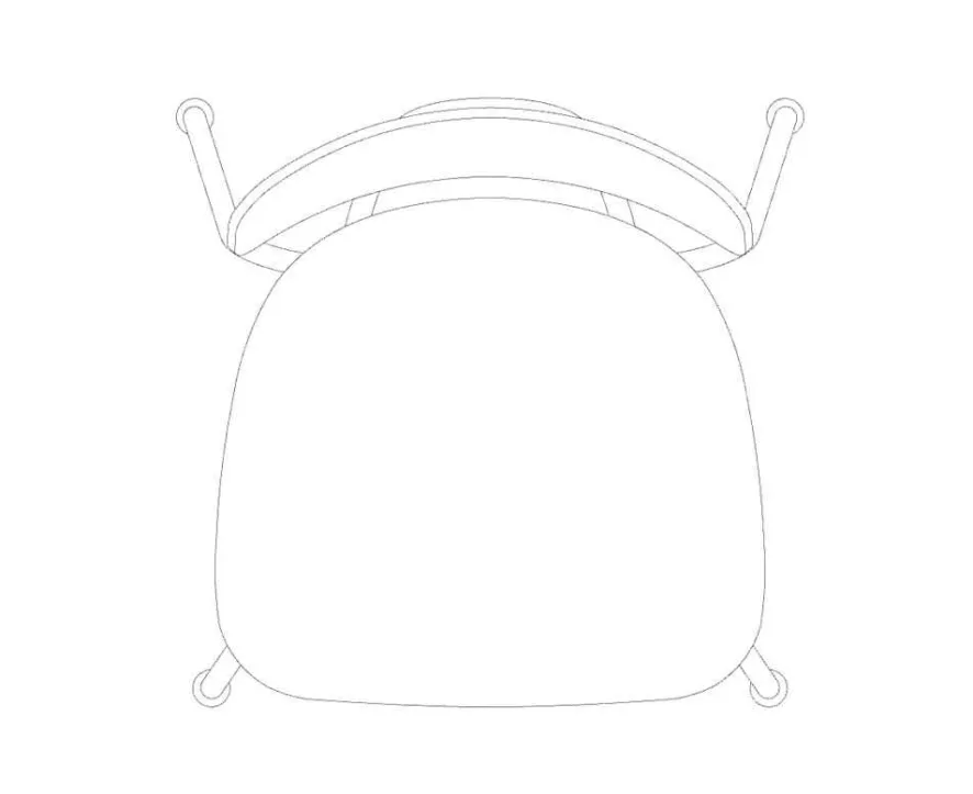 Vitra Tweedekansje - Moca Stoel Zwart Gepoedercoat Onderstel Naturel Eiken 2 Vitra Tweedekansje - Moca Stoel Zwart Gepoedercoat Onderstel Naturel Eiken - Afbeelding 2