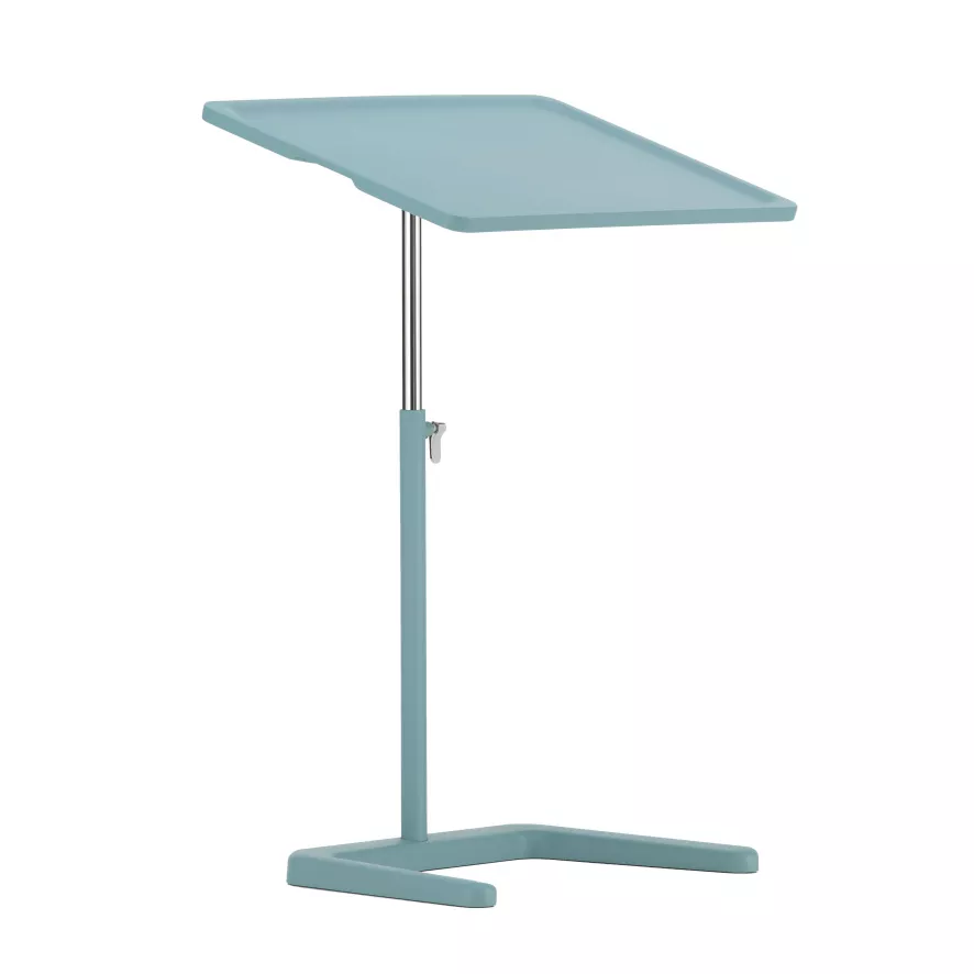 Vitra Nestable Bijzettafel Vierkant 50x35 Ijsgrijs 1 Vitra Nestable Bijzettafel Vierkant 50x35 Ijsgrijs