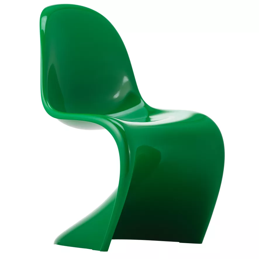 Vitra Panton Chair Classic Stoel Groen 1 Vitra Panton Chair Classic Stoel Groen