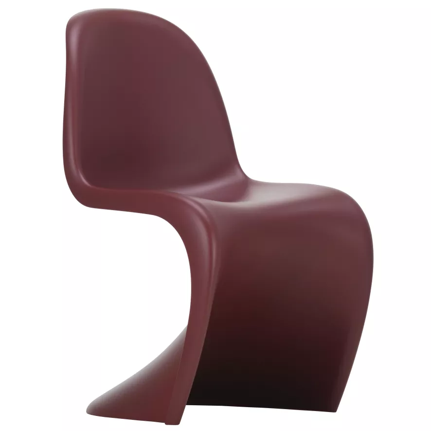 Vitra Panton Chair Stoel (nieuwe Zithoogte) Diepzwart 2 Vitra Panton Chair Stoel (nieuwe Zithoogte) Diepzwart - Afbeelding 2