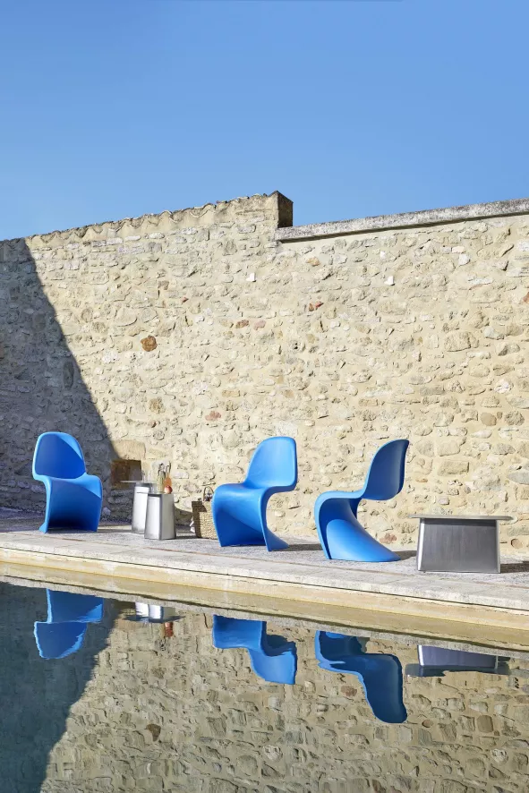 Vitra Panton Chair Stoel (nieuwe Zithoogte) Wit 16 Vitra Panton Chair Stoel (nieuwe Zithoogte) Wit - Afbeelding 16