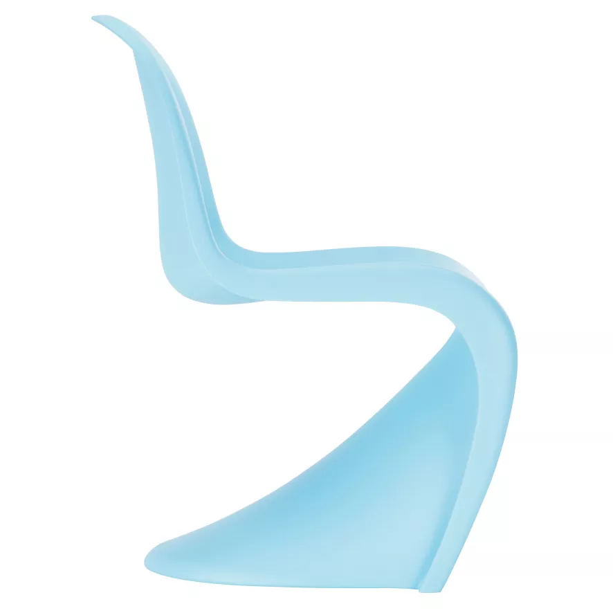 Vitra Panton Junior Kinderstoel Pale Rose 2 Vitra Panton Junior Kinderstoel Pale Rose - Afbeelding 2