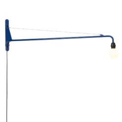 Vitra Petite Potence Wandlamp Prouvé Bleu Marcoule