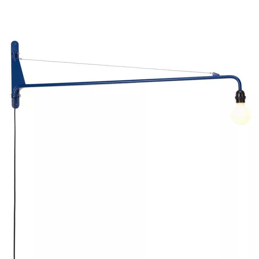 Vitra Petite Potence Wandlamp Prouvé Bleu Marcoule 1 Vitra Petite Potence Wandlamp Prouvé Bleu Marcoule