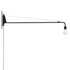 Vitra Petite Potence Wandlamp Deep Black