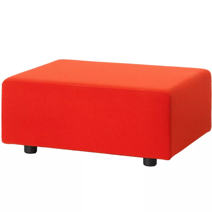 Vitra Polder Ottoman Poef Blauw 2 Vitra Polder Ottoman Poef Blauw - Afbeelding 2