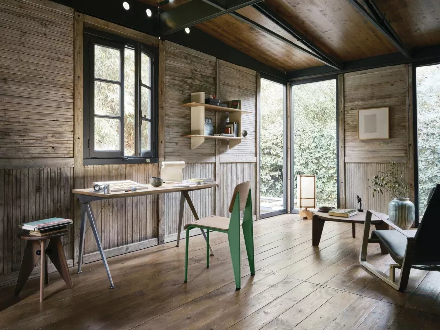 Vitra Rayonnage Mural Wandplank Naturel Eiken Diepzwart 8 Vitra Rayonnage Mural Wandplank Naturel Eiken Diepzwart - Afbeelding 8