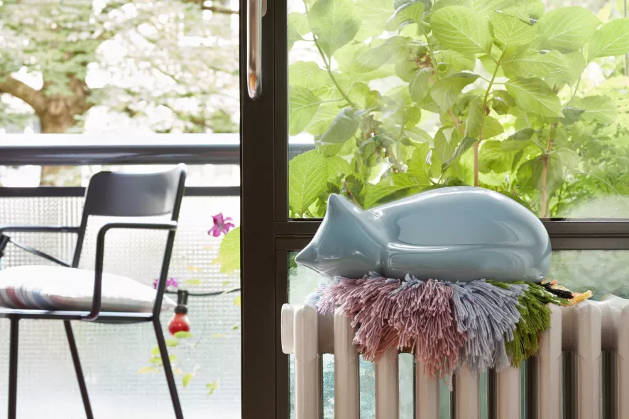 Vitra Resting Cat Woondecoratie Wit 2 Vitra Resting Cat Woondecoratie Wit - Afbeelding 2