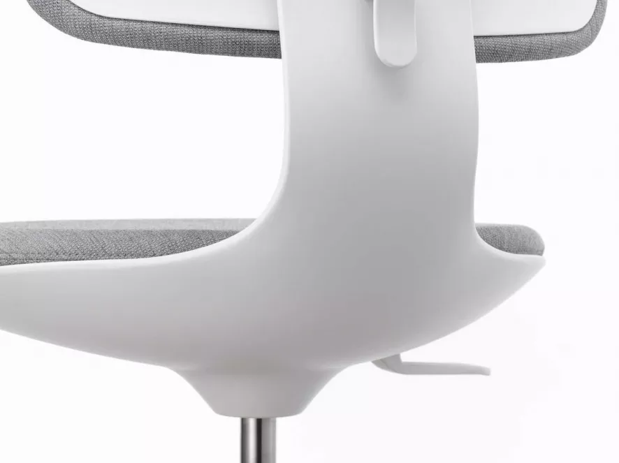 Vitra Rookie Bureaustoel Low Pink/Sierragrey, Grijs Onderstel 19 Vitra Rookie Bureaustoel Low Pink/Sierragrey, Grijs Onderstel - Afbeelding 19