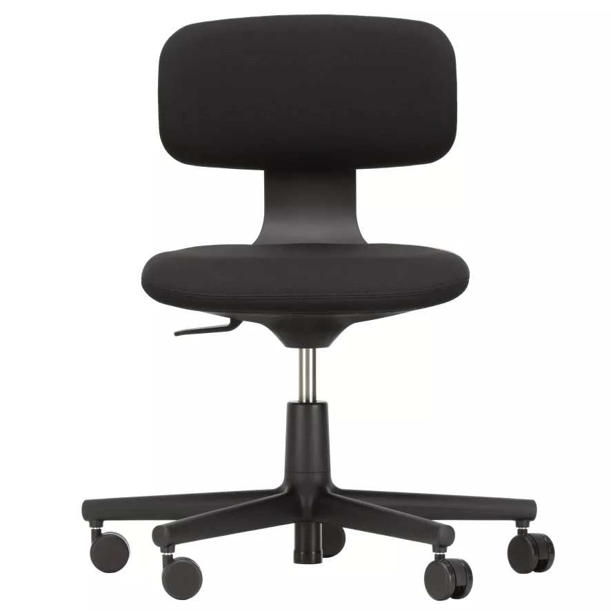 Vitra Rookie Bureaustoel Low Pink/Sierragrey, Grijs Onderstel 2 Vitra Rookie Bureaustoel Low Pink/Sierragrey, Grijs Onderstel - Afbeelding 2