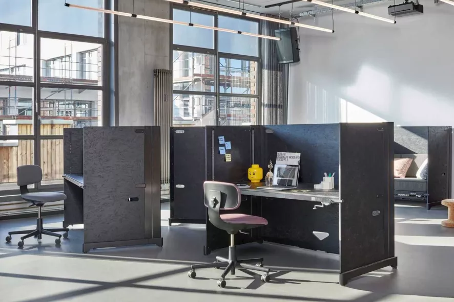 Vitra Rookie Bureaustoel Low Pink/Sierragrey, Grijs Onderstel 9 Vitra Rookie Bureaustoel Low Pink/Sierragrey, Grijs Onderstel - Afbeelding 9