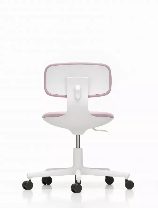 Vitra Rookie Bureaustoel Low Pink/Sierragrey, Grijs Onderstel 13 Vitra Rookie Bureaustoel Low Pink/Sierragrey, Grijs Onderstel - Afbeelding 13
