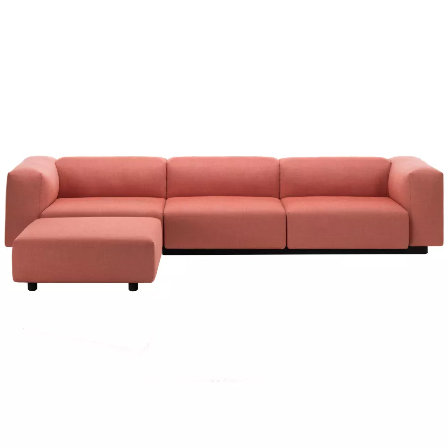 Vitra Soft Modular Bank Met Chaise Longue Volo Brick 1 Vitra Soft Modular Bank Met Chaise Longue Volo Brick
