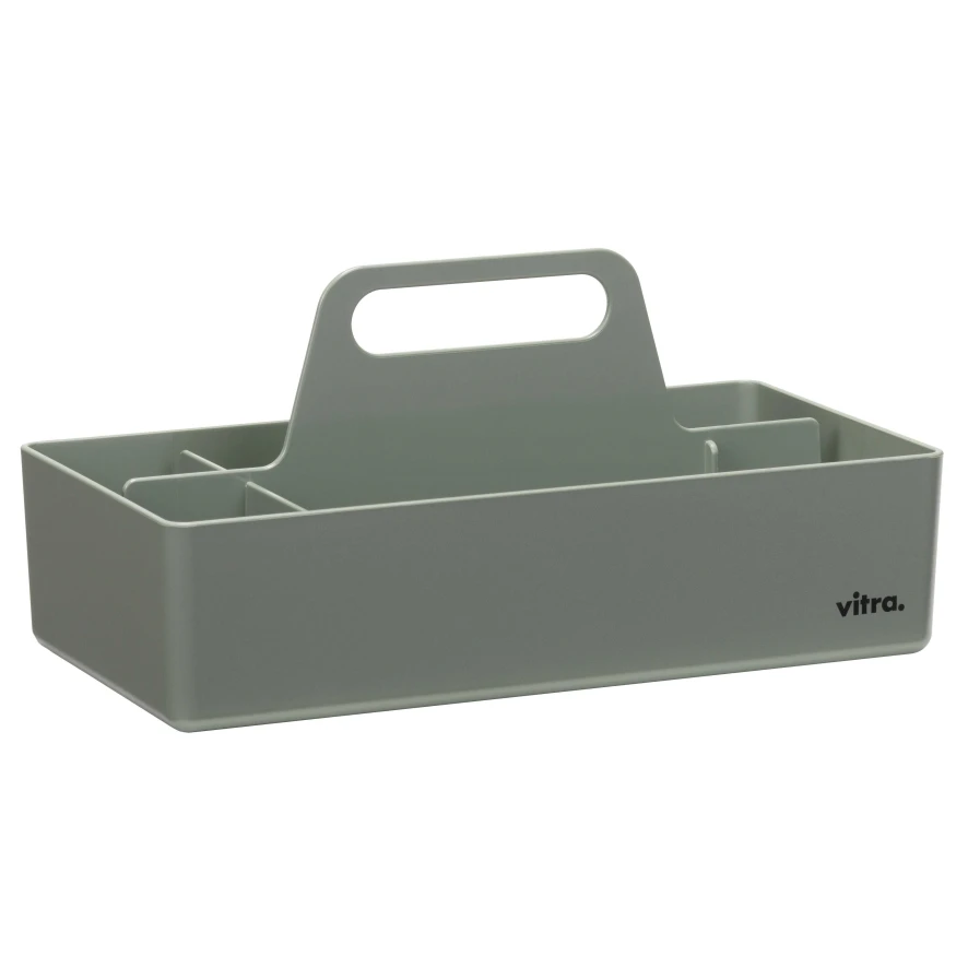 Vitra Toolbox Opberger Moss Grey 1 Vitra Toolbox Opberger Moss Grey