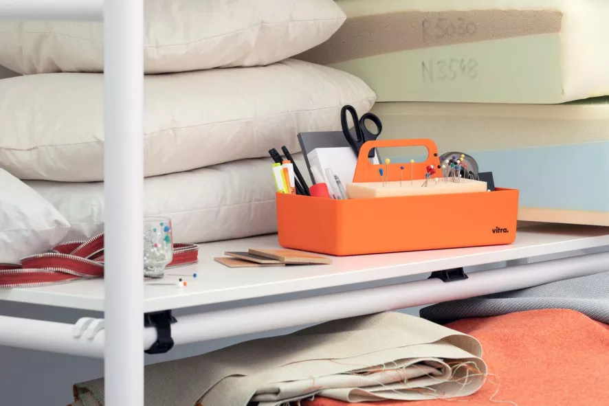 Vitra Toolbox Opberger Pale Rose 8 Vitra Toolbox Opberger Pale Rose - Afbeelding 8