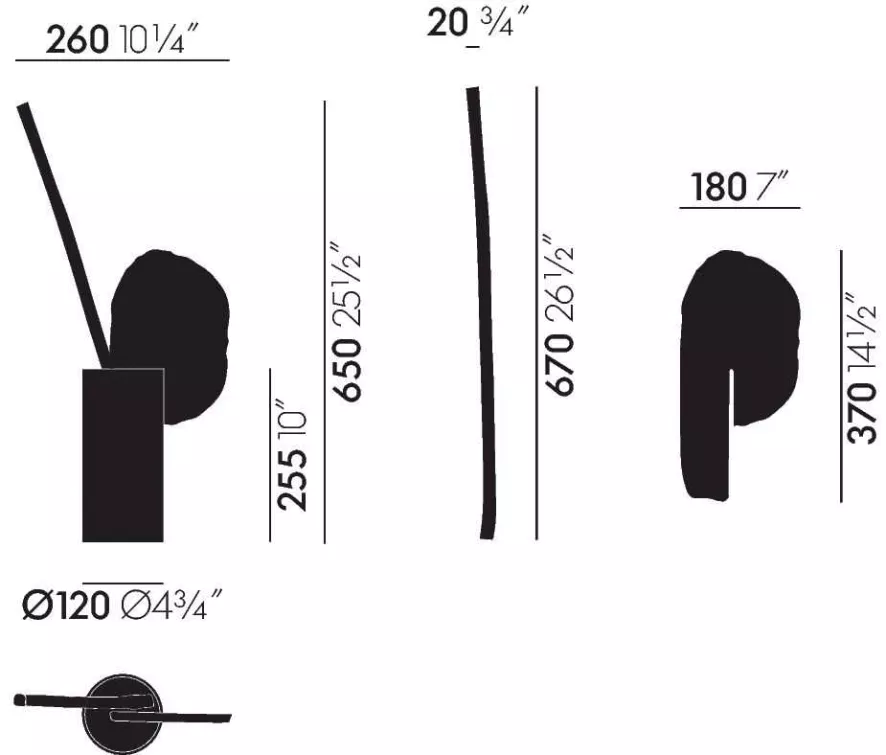 Vitra Vase Découpage Barre Vaas 4 Vitra Vase Découpage Barre Vaas - Afbeelding 4