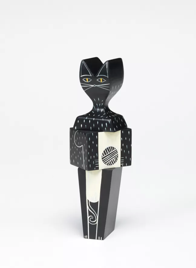 Vitra Wooden Dolls Cat Small Collectors Item 5 Vitra Wooden Dolls Cat Small Collectors Item - Afbeelding 5