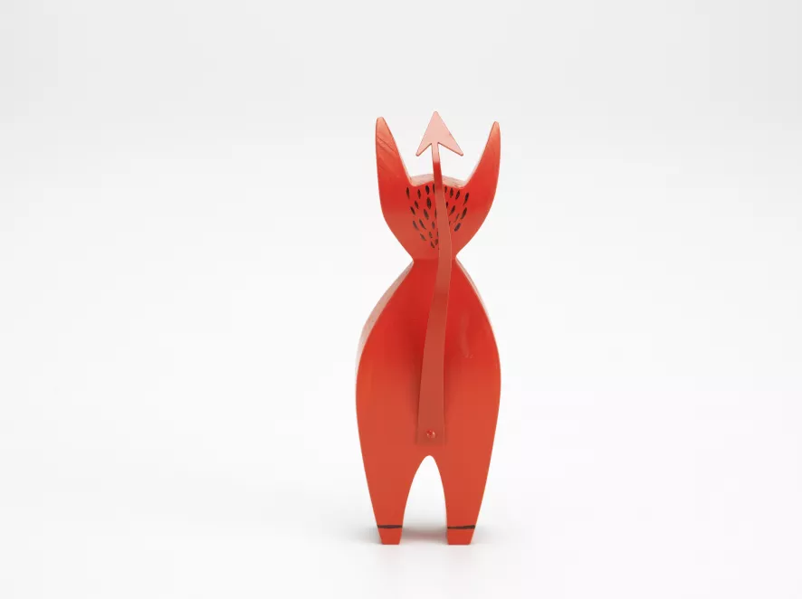 Vitra Wooden Dolls Little Devil Collectors Item 5 Vitra Wooden Dolls Little Devil Collectors Item - Afbeelding 5